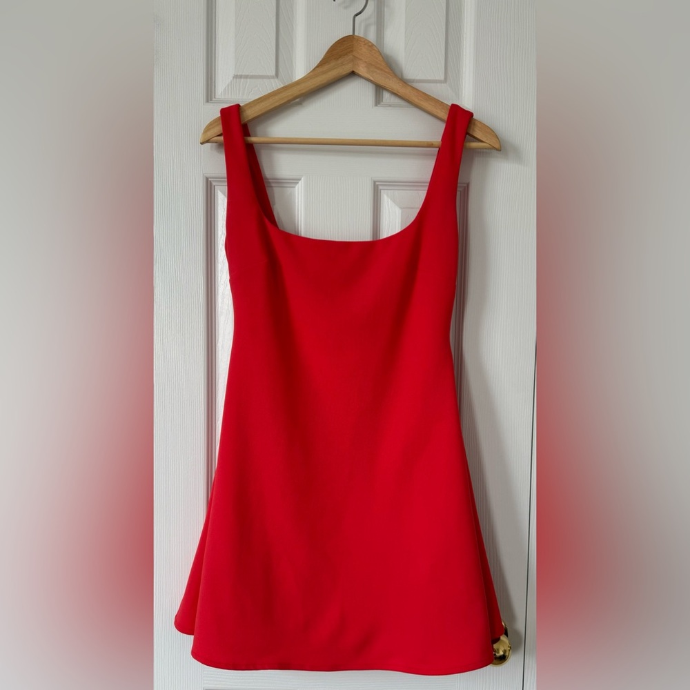 Coral Mini Dress